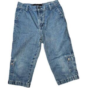 Jolate Cargo Skinny Capris Jean Shorts || 14 EUC